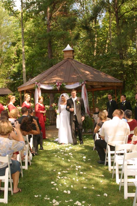 Outdoors Weddings