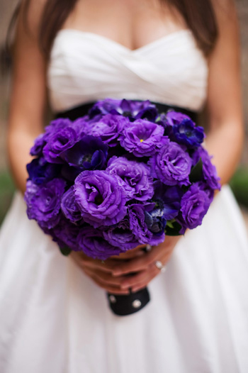 wedding ideas for purple and blue