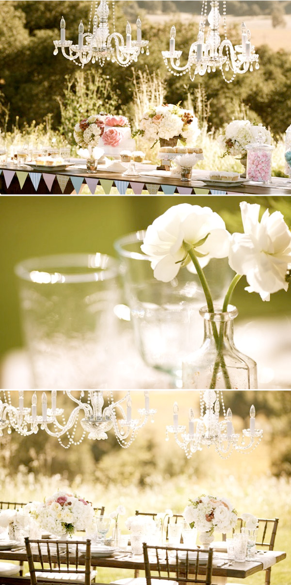 Having a'shabby chic' theme to your wedding has become increasingly popular